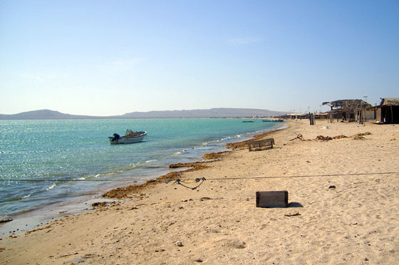 Cabo de la Vela's main beach