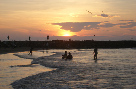 Sunset over Bocagrande 2, Cartagena