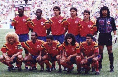 Colombia World Cup squad 1994