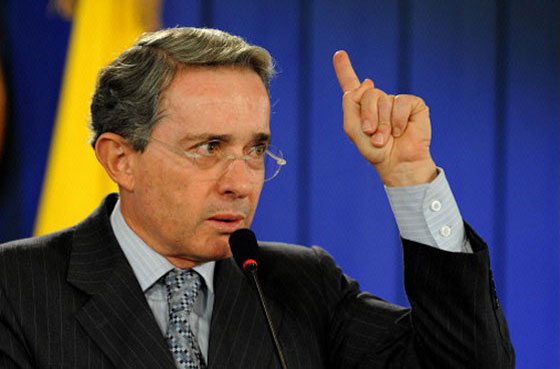 Alvaro Uribe was Colombian Preseident from 2002 to 2010