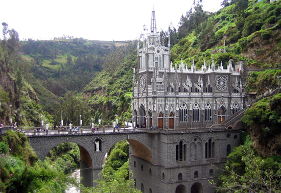 El Santuario de Las Lajas