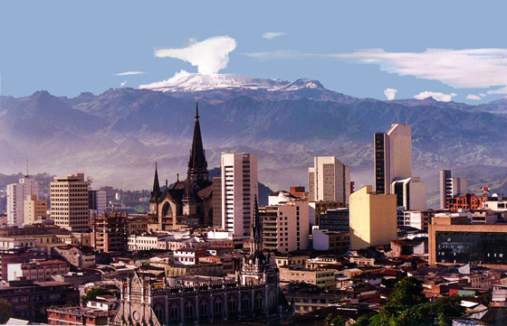 Manizales skyline