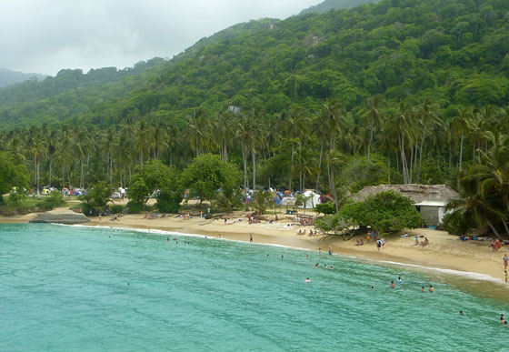 La Piscina beach, Parque Tayrona
