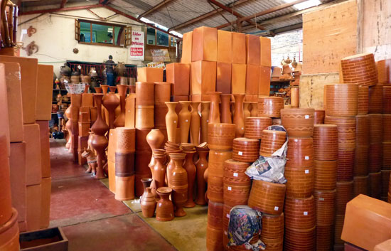 Ceramics workshop, Raquira