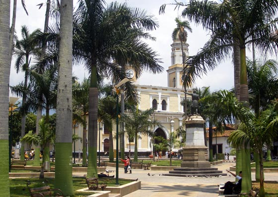 Bucaramanga's historic Parque Rovira