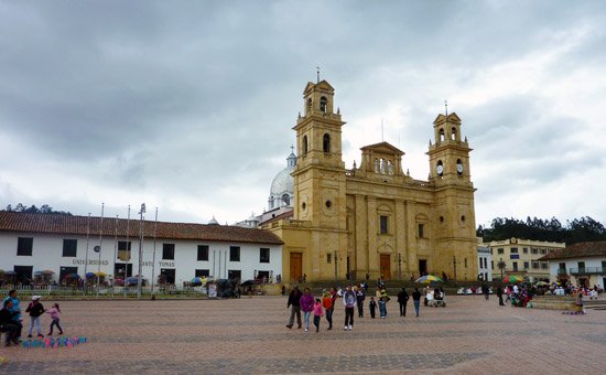 Basilica on Plaza Bolivar Chiquinquira
