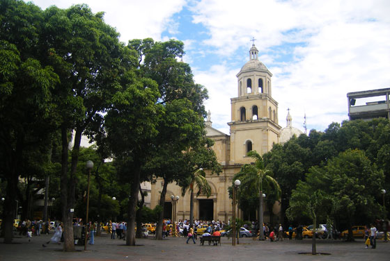 San Jose Cathedral on parque Santander, Cucuta