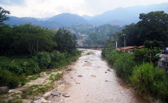 The 'River of Gold' runs along the edge of Giron