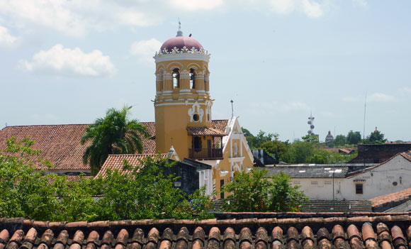 View from La Casa Amarilla terrace, Mompox