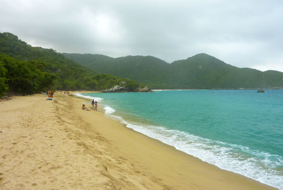 Playa Bravo, Parque Tayrona