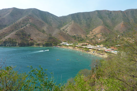Playa Grande near Taganga