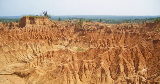 View over Tatacoa Desert, Huila
