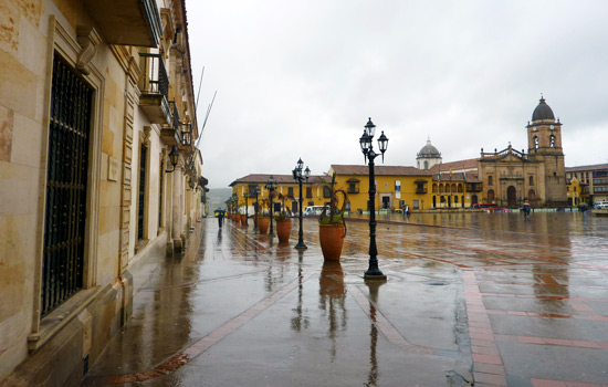 Plaza Bolivar, Tunja