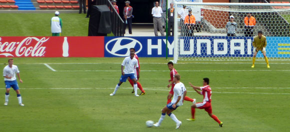 England failed to find a way past the North Korea defence